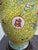 Late 20th Century Late 20th Century Yellow Chinese Famille Rose Vase Lamp For Sale - Image 5 of 12
