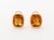Late 20th Century Modern Rose Gold and Citrine Clip Earrings For Sale - Image 5 of 10