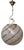 Murano Glass Ball Chandelier, 1970s For Sale