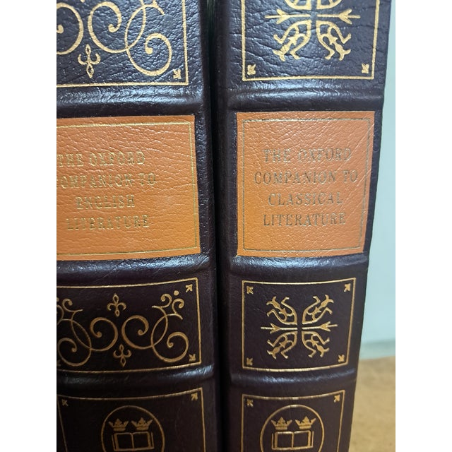 Set of 6, 1990s Oxford Companion Easton Press 6 Volumes For Sale - Image 4 of 16