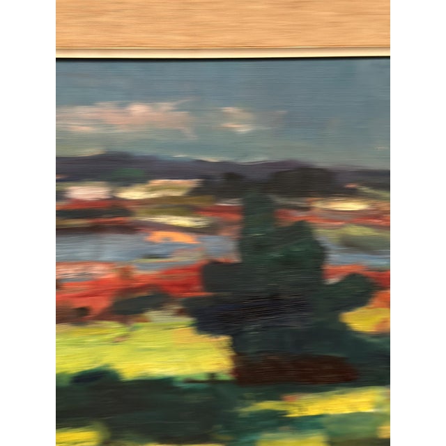 Swedish Artist, Landscape, 1960s, Oil on Canvas, Framed For Sale - Image 12 of 18