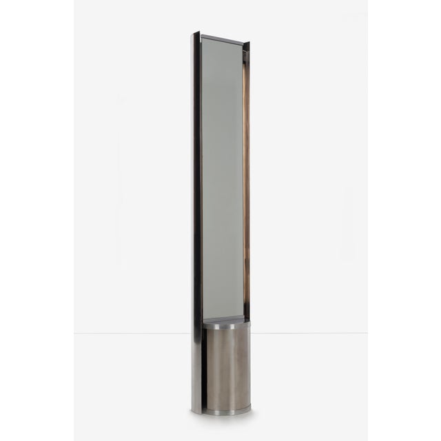 Mid-Century Modern Osvaldo Borsani Illuminated Mirror For Sale - Image 3 of 8
