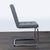 CB2 Cb2 Button Tufted Dining Chair on a Metal Frame For Sale - Image 4 of 8
