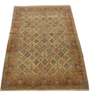 Early 19th Century Antique Saruk Rug 10'0'' X 6'5''