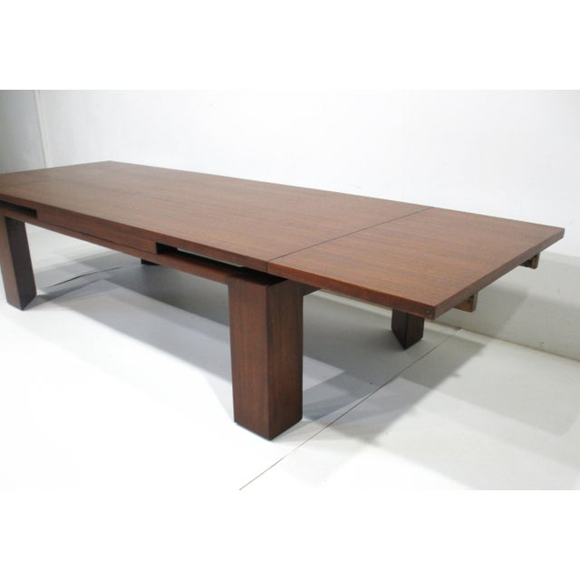 Wood Dunbar Expandable Refectory Coffee Table by Edward Wormley For Sale - Image 7 of 12