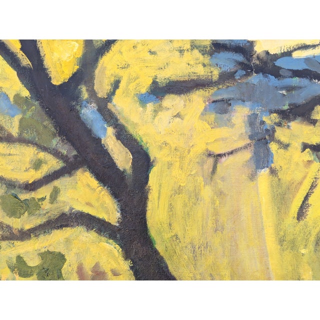 Jerry Greenberg "Open Landscape" Contemporary Realistic East Texas Nature Landscape Painting, 2017 For Sale - Image 9 of 11