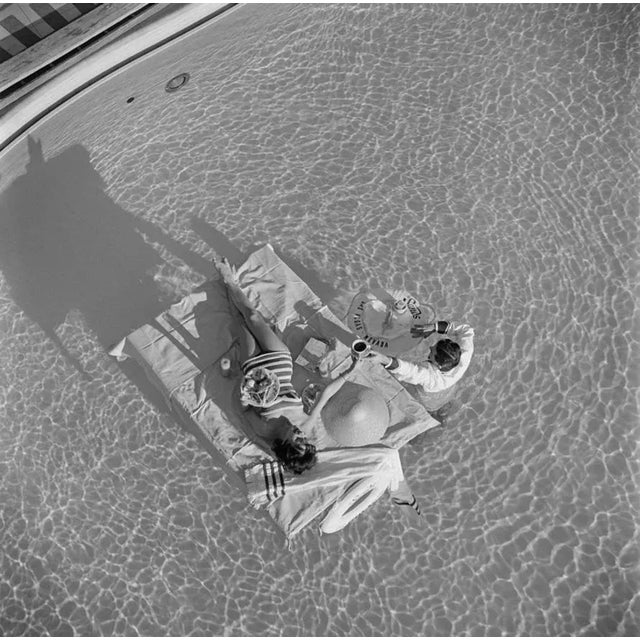 Las Vegas Luxury 1954 by Slim Aarons Slim Aarons Limited Estate Edition Austrian actress Mara Lane enjoys waiter service...