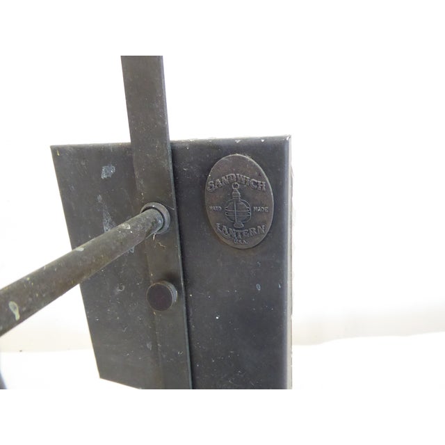 American Vintage Cape Cod Onion Lantern Sconces - A Pair For Sale - Image 3 of 5