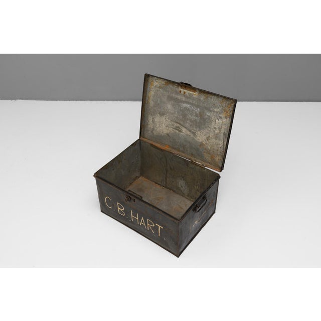 1950s Small Trunk, 1950 For Sale - Image 5 of 8