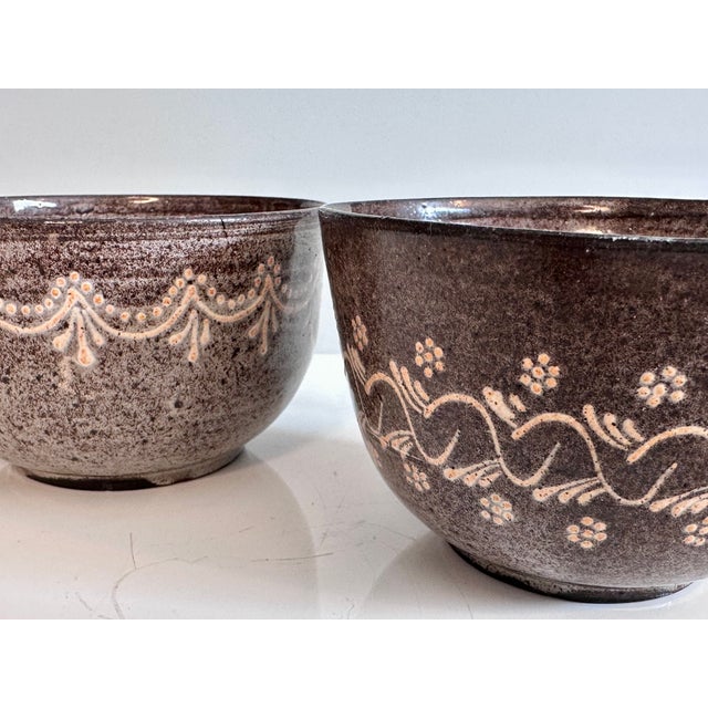 Large Handmade Ceramic Mugs with Handles from Serocka, Germany, 1970s, Set of 2 For Sale - Image 4 of 13