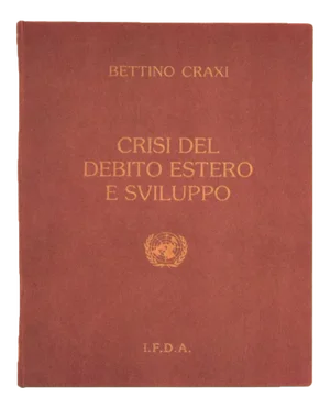 Crisis of the Foreign Debt and Developmen - Screen Print by Bettino Craxi - 1994 1994