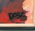 Ruby Red Matt Doszkocs Signed Oil Painting, "Bonfield's Gas Station, Bethesda, Md," Modern Impressionist, Framed For Sale - Image 8 of 9