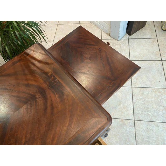 Louis XV Style Desk with Drawers and Shelves, 1890s For Sale - Image 10 of 18