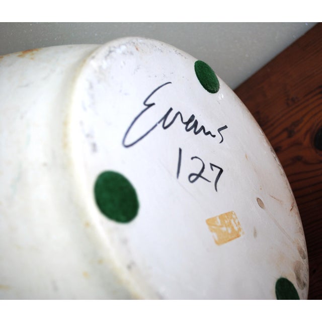 1970s Tony Evans Raku "Ancient Sands" Large Martaban Style Vessel, Signed For Sale - Image 6 of 7