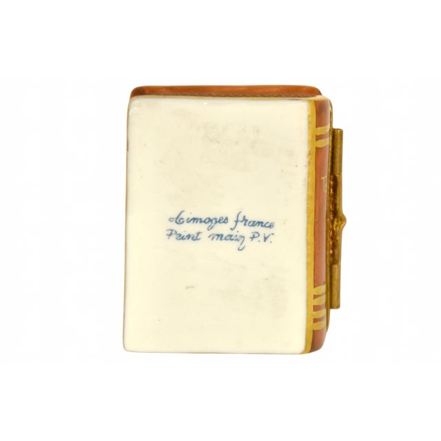 Limoges Treasure Island Book Accent Box For Sale In Chicago - Image 6 of 6
