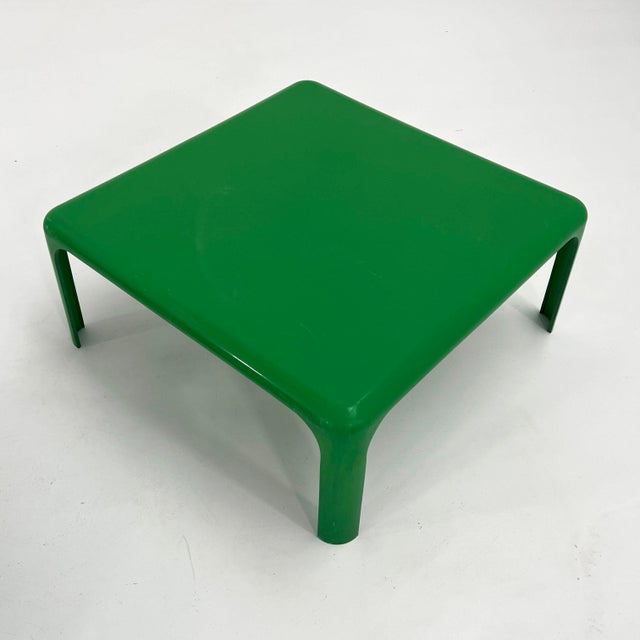 Modern Green Demetrio 70 Coffee Table by Vico Magistretti for Artemide, 1960s For Sale - Image 3 of 11