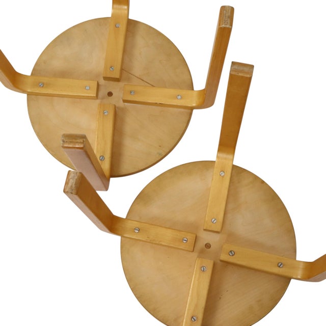 Vintage Frosta Stools in Beech Wood from Ikea, 1990s, Set of 2 For Sale - Image 17 of 18