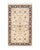 Ivory Mogul, One-of-a-Kind Hand-Knotted Area Rug in Ivory, 3' 1" x 5' 4" For Sale - Image 8 of 8