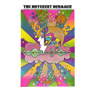 Peter Max Pop Art Poster 2 the Different Drummer1970
