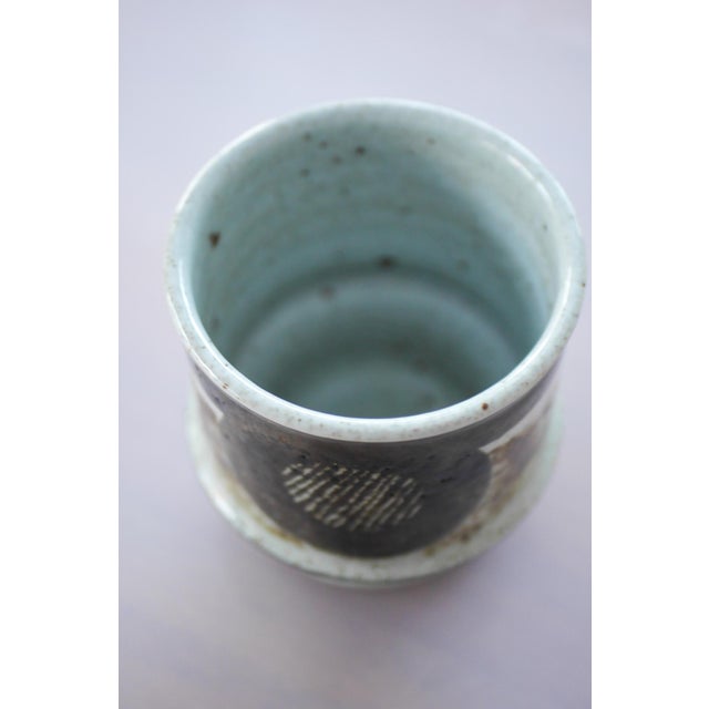 Mid-Century Modern Mid-Century Modernist Ceramic Vase by Inger Persson for Rörstrand, Sweden, 1970s For Sale - Image 3 of 14