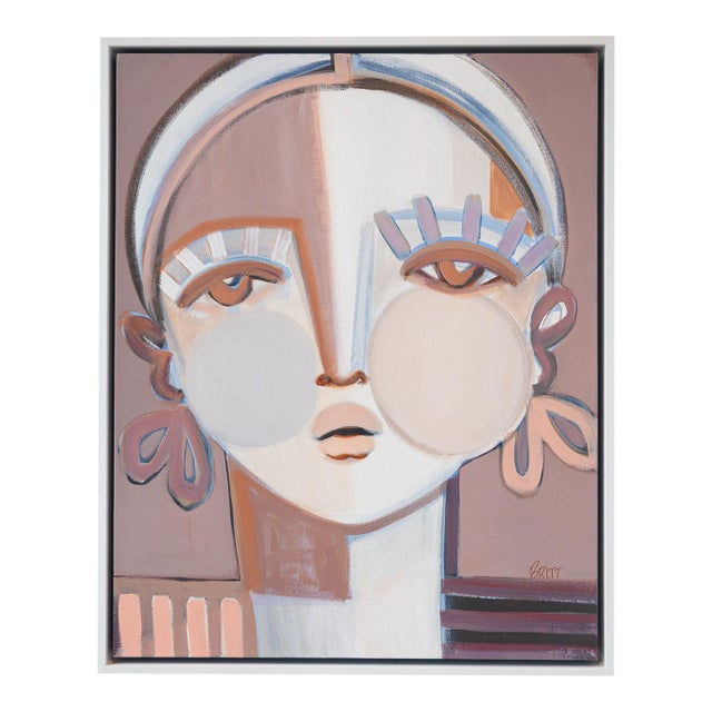 Portrait by Brittany Atkinson Titled Hazel Grace For Sale