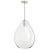 Contemporary Arteriors Brushed Nickel and Glass Nala Pendant For Sale In Atlanta - Image 6 of 6