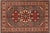 Tribal Super Kazak Green/Beige Wool Rug - 6'10'' X 9'6'' For Sale - Image 10 of 10