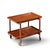 Poul Hundevad for Vamdrup Mid Century Danish Teak Expanding Bar Cart For Sale - Image 9 of 10