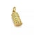 This is an authentic pendant by Pomellato, it is crafted from 18k yellow gold with a polished finish and features Pisa...