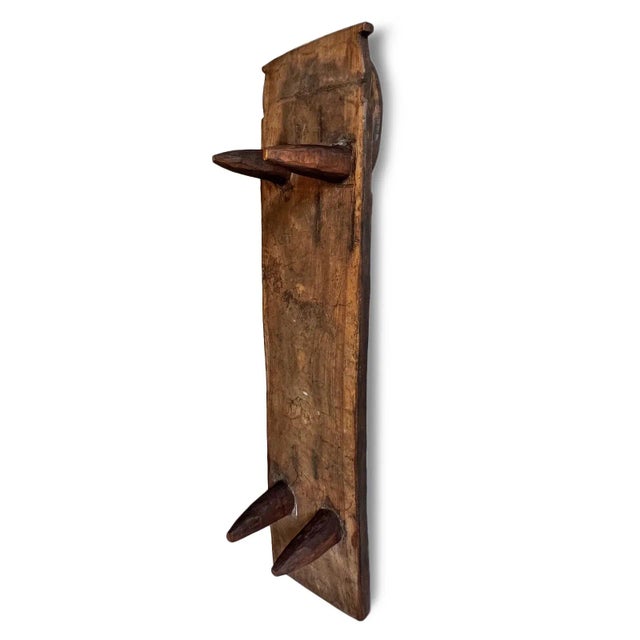 Wood Vintage Senufo Bed Bench / Coffee Table For Sale - Image 7 of 7