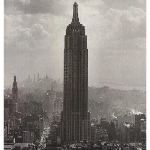 Artist: Artist Unknown Title: Empire State Building Year: Unknown Signed: No Medium: Offset Lithograph Paper Size: 31.5 x...