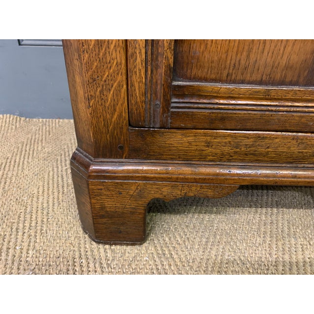 Wood Ipswich Corner Cabinet in Oak, 1930 For Sale - Image 7 of 14