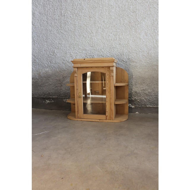 Rustic Rustic Wall Cabinet For Sale - Image 3 of 5