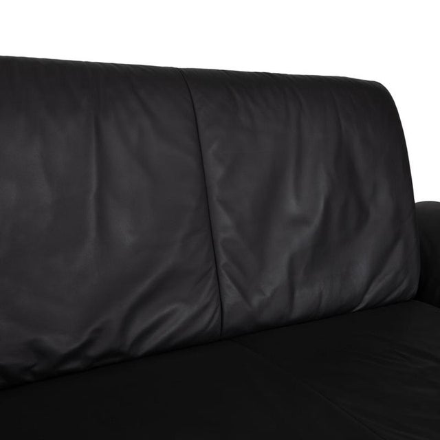 Rossini 2-Seater Sofa in Dark Grey Leather from Koinor For Sale - Image 9 of 15