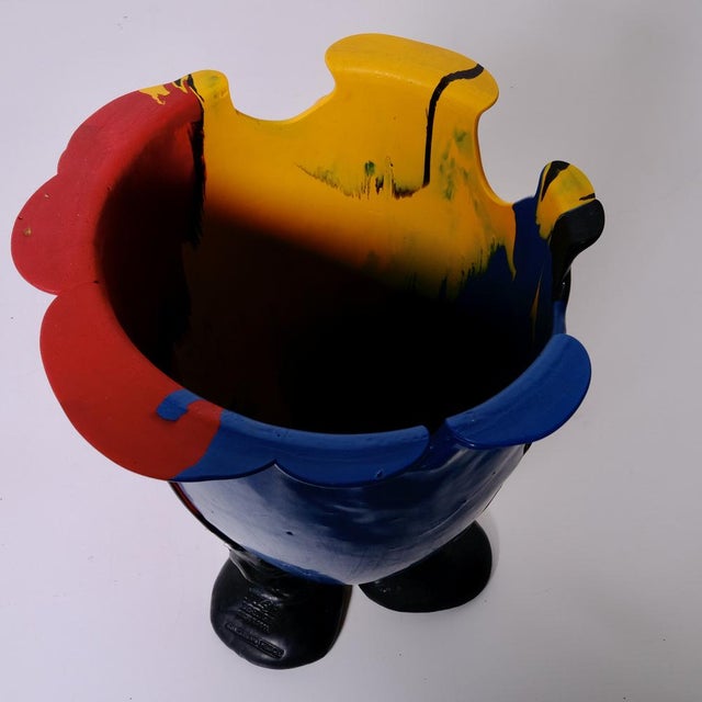 Gaetano Pesce Amazonia Tripod Vase by Gaetano Pesce, 2008 For Sale - Image 4 of 18