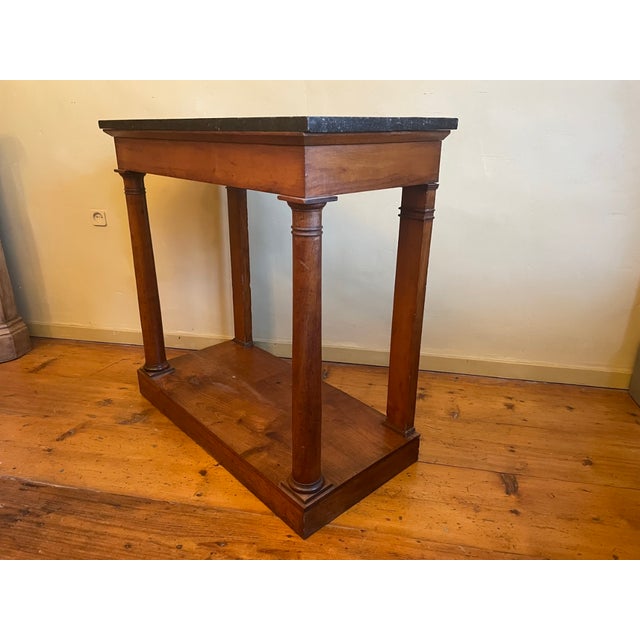 Wood French Side Table in Cherry, 1820 For Sale - Image 7 of 18