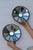 Made and Source from Sweden A Pair of charming vintage candle sconces in Sun mirror design by Klöva Hallar Sweden Each...