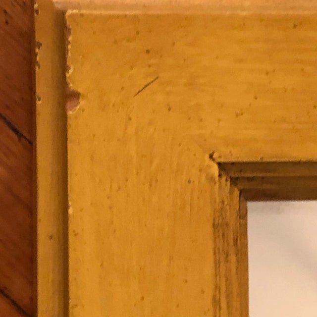 Large Mid-20th Century Asian-Style Wood Fretwork Wall Mirror For Sale - Image 10 of 12