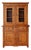 1930s Rustic Pine Farmhouse Kitchen Cabinet | Stepback Cupboard For Sale