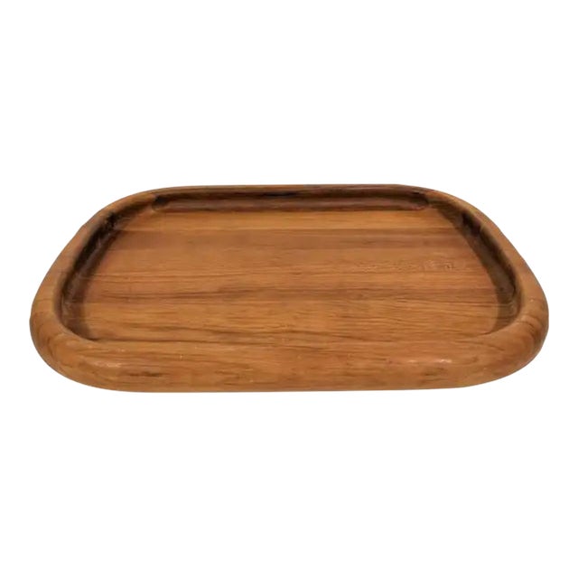 Dansk Jens Quistgaard JHQ Teak Tray Mid Century 1970s For Sale