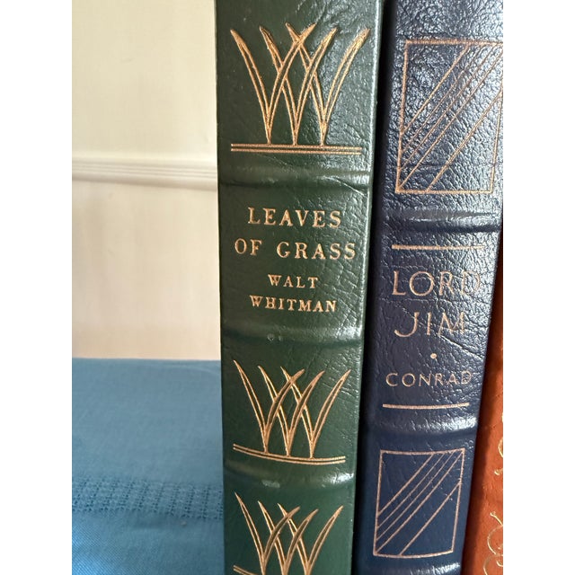 Wonderful three book collection from the Easton Press Collectors Series. Included are: Leaves of Grass by Walt Whitman,...