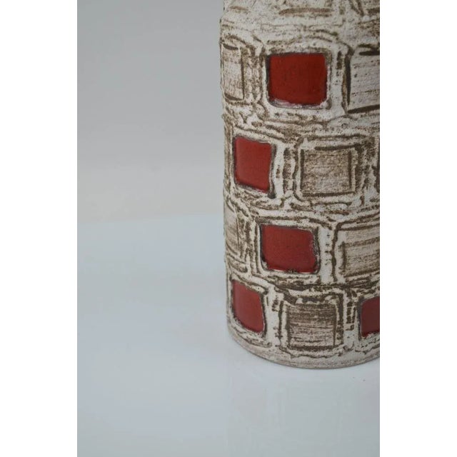 Mid-Century Modern Large Ceramic Vase Capri by Ilse Stephan for Schlossberg, 1960s For Sale - Image 3 of 9