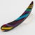 Contemporary Harriet Bauknight for Kaso Black and Rainbow Geometric Acrylic Resin Brooch For Sale - Image 3 of 8