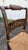 Brick Red 20th-Century Hitchcock-Style Harvest-Stenciled Rush-Seat Dining Chairs—Set of Four For Sale - Image 8 of 18
