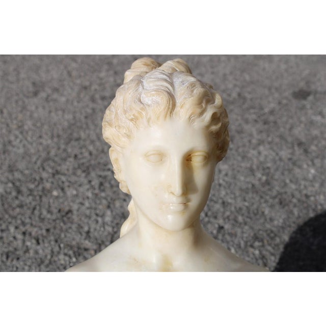 Italian Artist, Woman at Fountain, 1910, Marble For Sale - Image 13 of 18