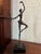 Vintage Modern Brutalist Bronze Ballerina For Sale - Image 4 of 7