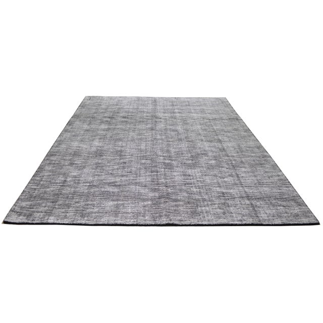 Moroccan Beni Ourain hand knotted rug with natural colors, contemporary style and soft texture.