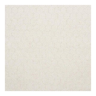Schumacher Abaco Fabric in Ivory For Sale