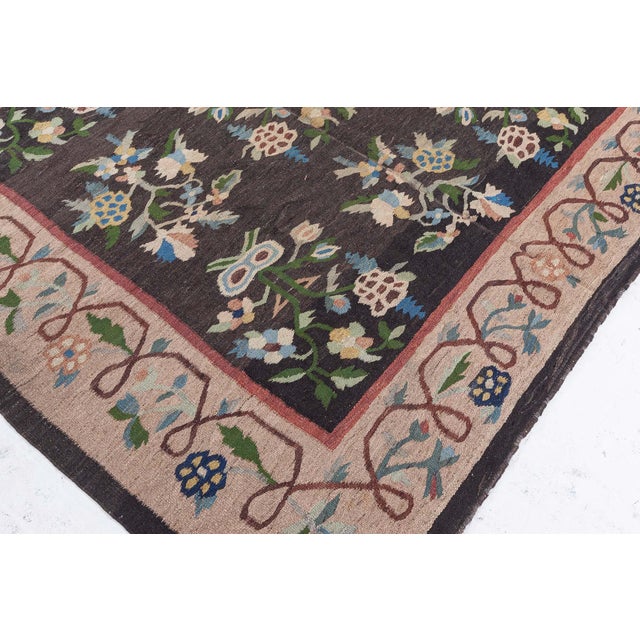 Folk Art Bessarabian Rug For Sale - Image 3 of 7