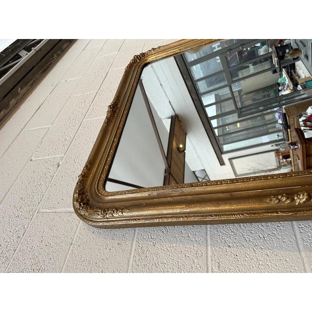 Large Louis Philippe Mirror For Sale - Image 5 of 11